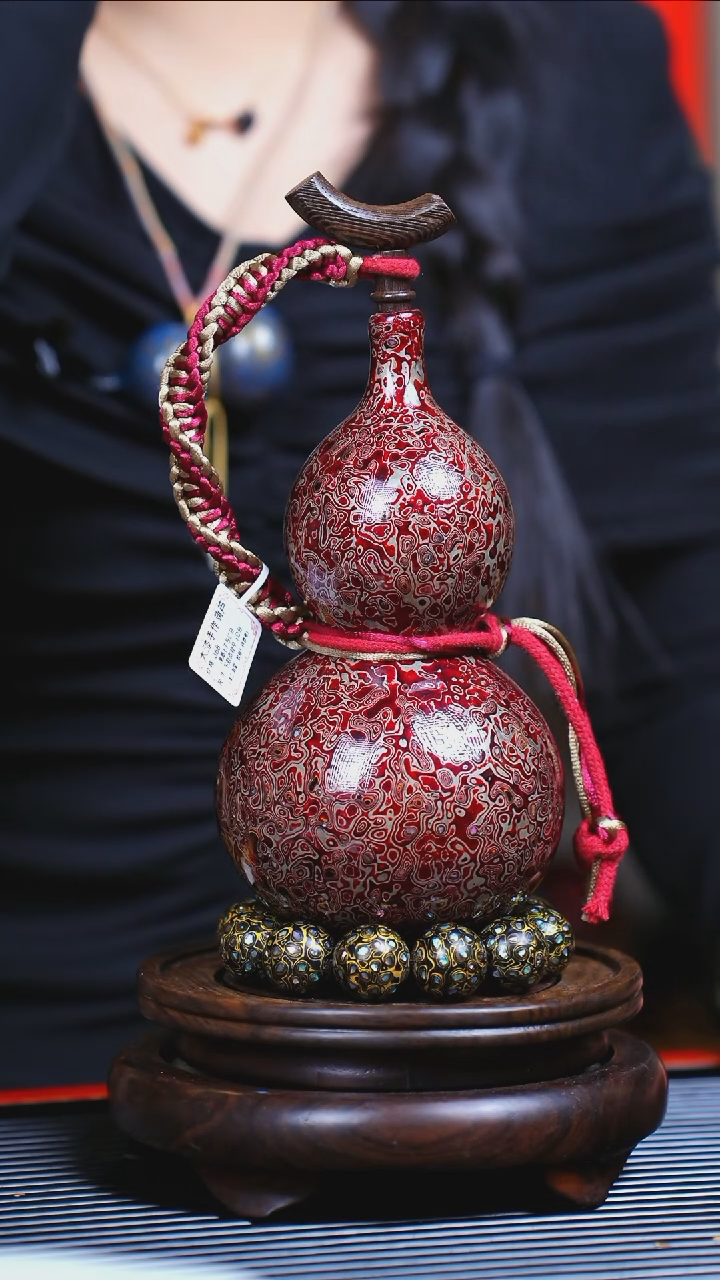 【闪购商品】JJ082迎元宵臻选大漆酒葫芦