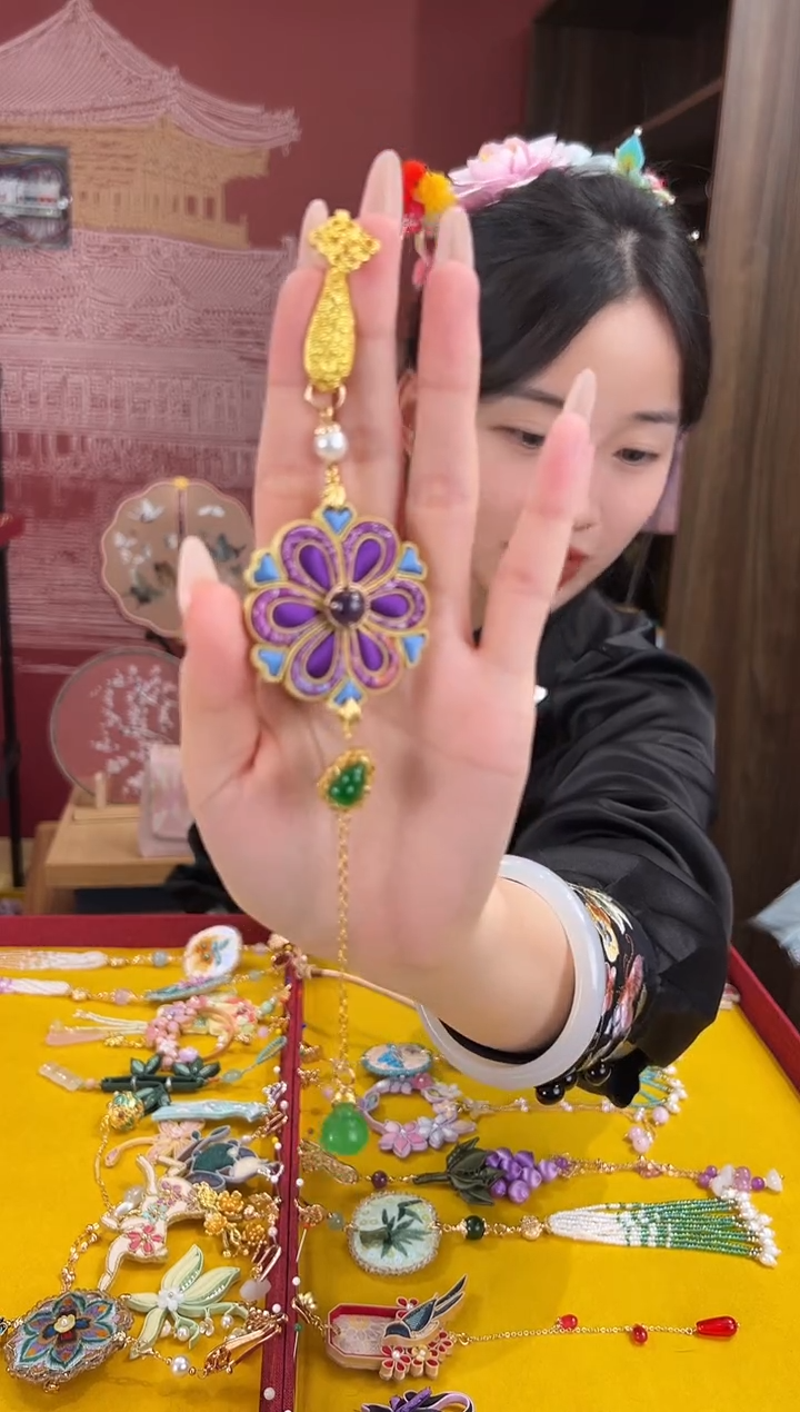 【闪购商品】刺绣苏绣世家非遗手工（压襟） 