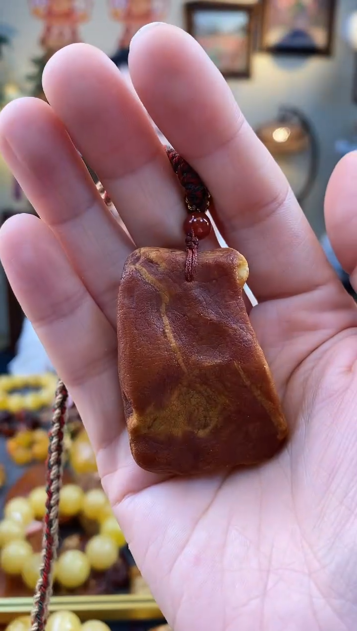 【闪购商品】未镶嵌琥珀颈饰吊坠