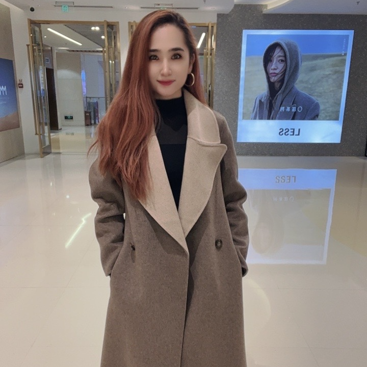 2025款全新羊毛大衣轻奢