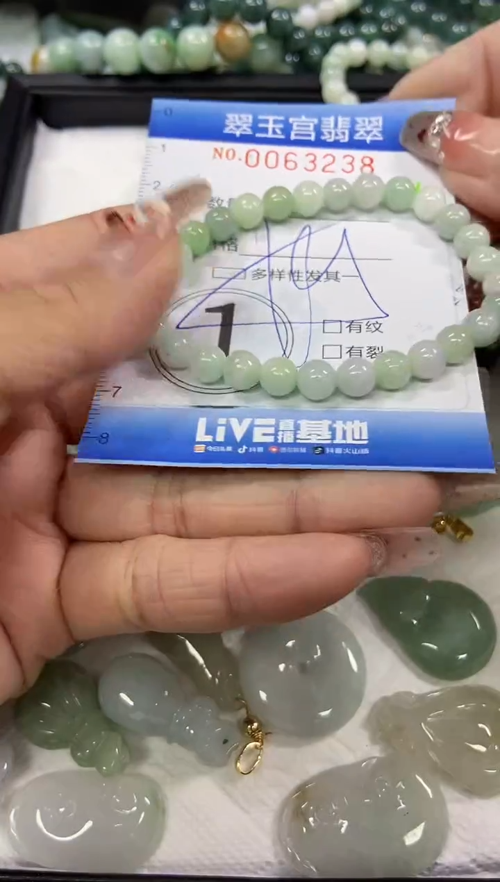 【闪购商品】翡翠颈饰未镶嵌闪购商品0063238多样性发其一