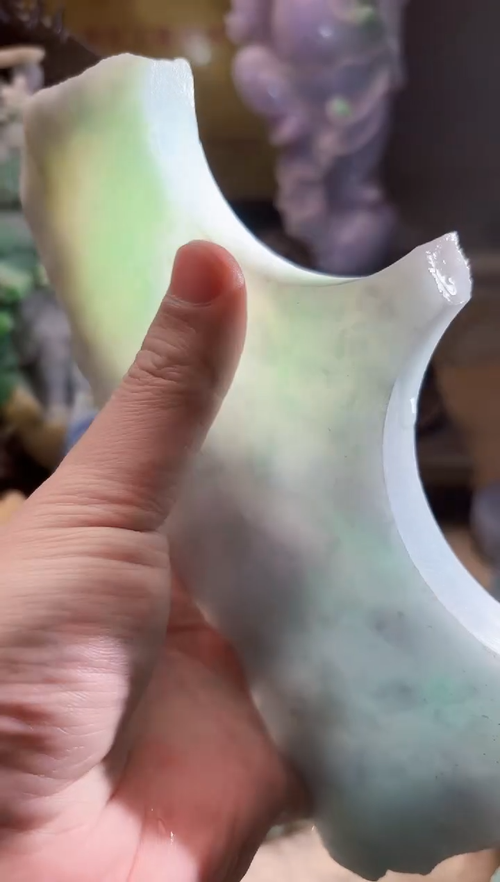 未镶嵌挂件翡翠A货张麦9515