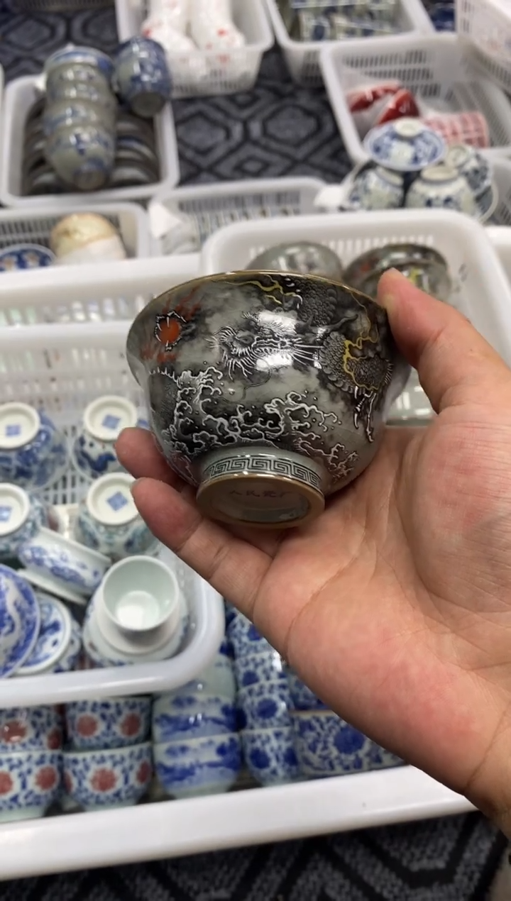 陶瓷景德陶瓷茶具容量约100