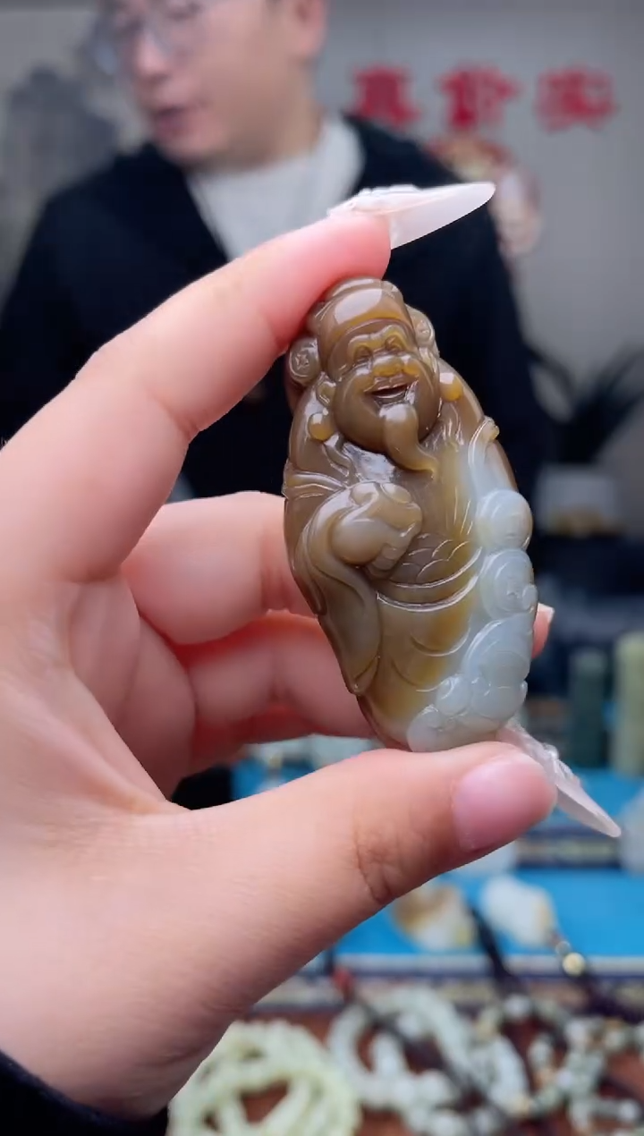 【闪购商品】和田玉未镶嵌挂件1