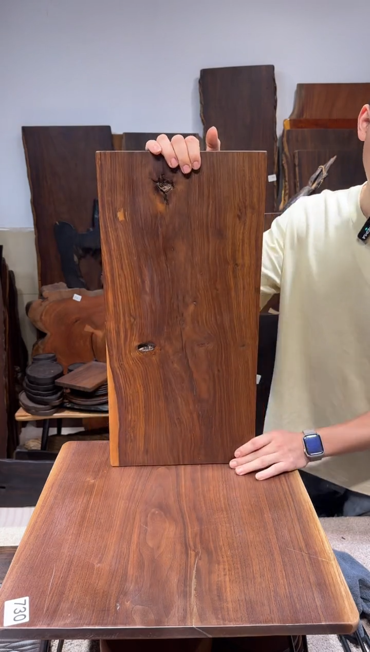 风车木（黑檀木）尺寸59*28*2.3编号835