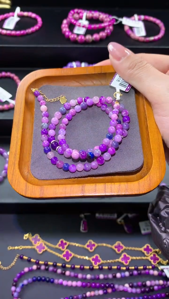 【闪购商品】苏纪石（舒俱来）.18K金镶嵌舒俱来项链