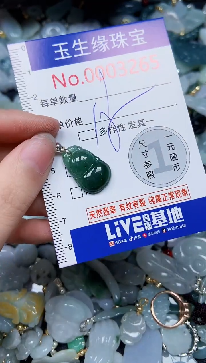 【闪购商品】翡翠颈饰未镶嵌闪购00003265