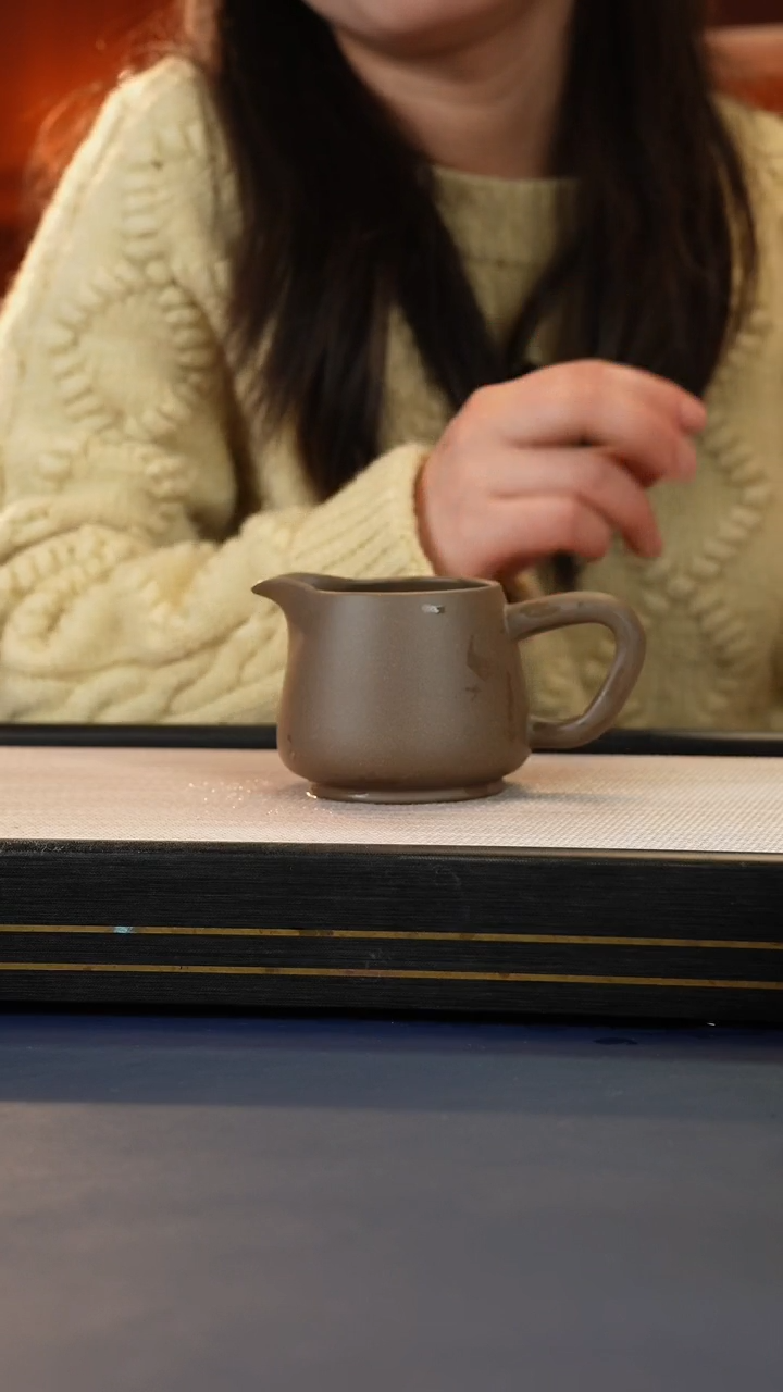 【闪购商品】紫砂茶杯宜兴原矿紫砂青段公道杯
