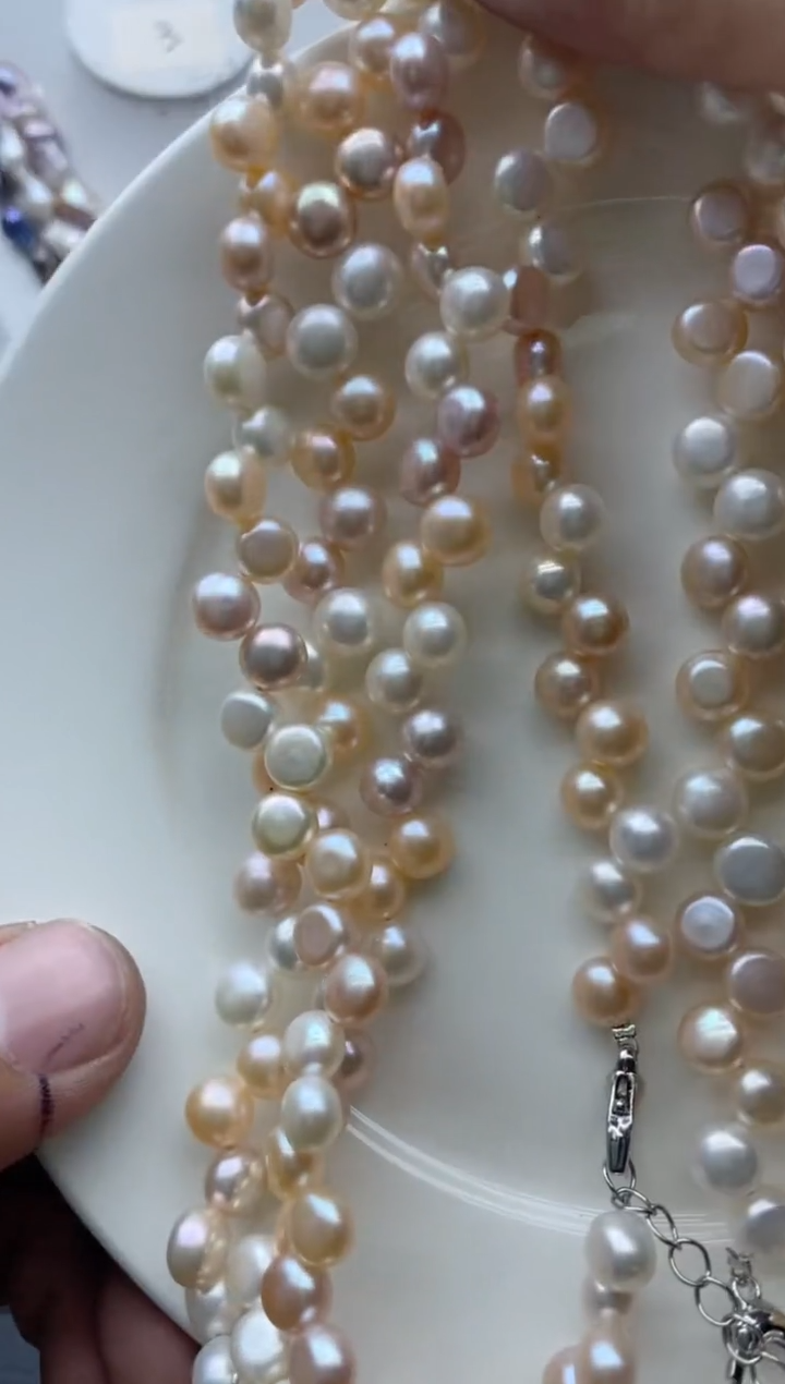 【闪购商品】淡水珍珠颈饰未镶嵌2210