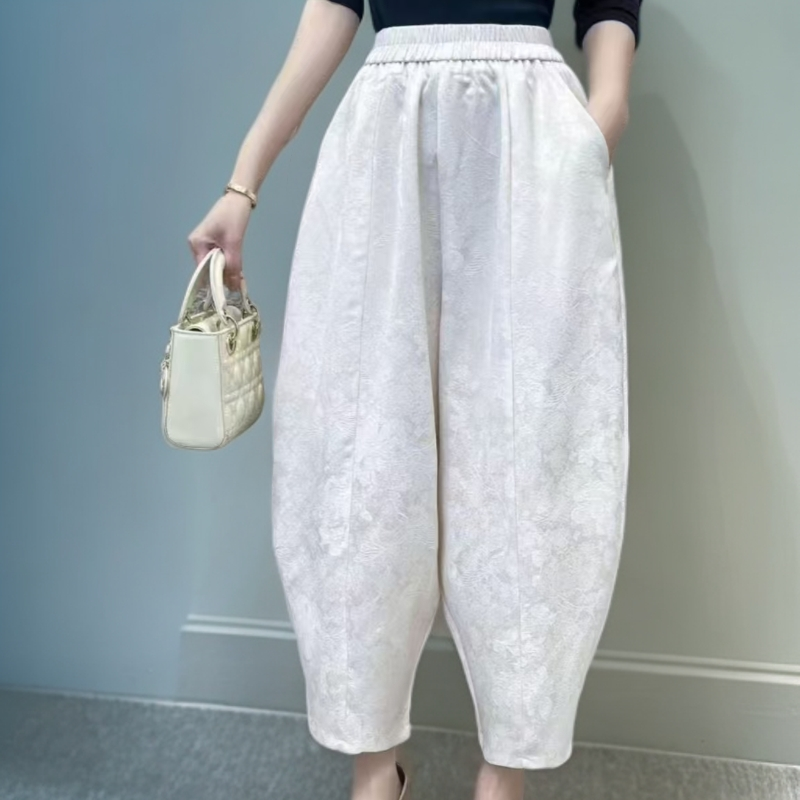 国风花苞裤时尚百搭夏季