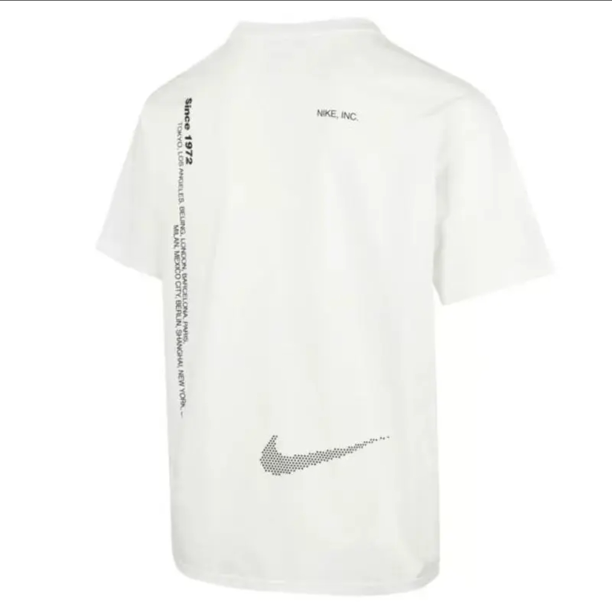 【大明宫NK】NIKE/耐克男士经典假日风白色短T简约百搭耐HQ9263121