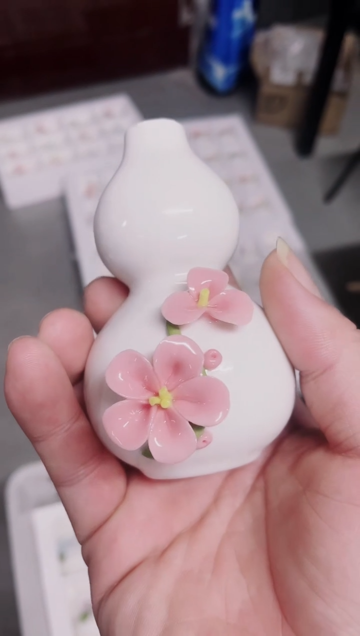 【闪购商品】【席欢李商城】葫芦花瓶