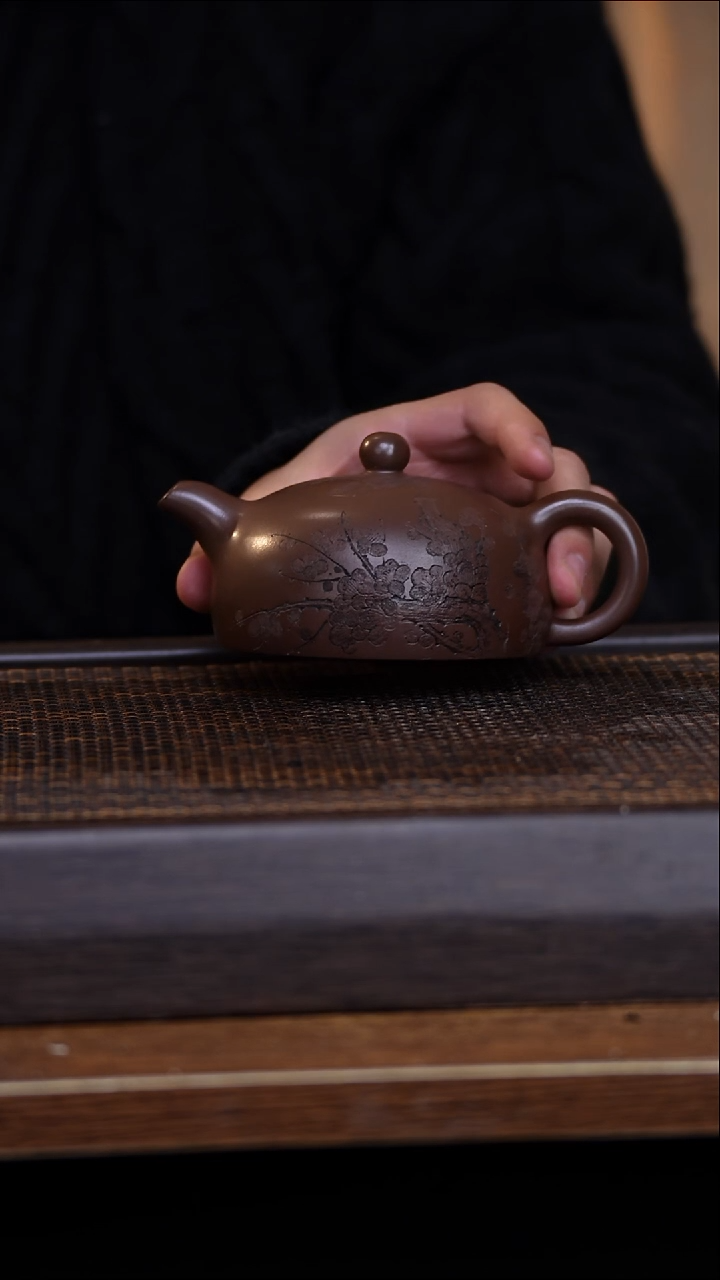 茶壶紫砂宜兴手工原矿紫砂壶001