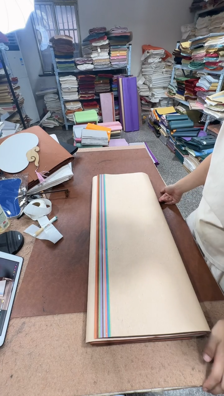 四尺50张褚皮十色光板真银