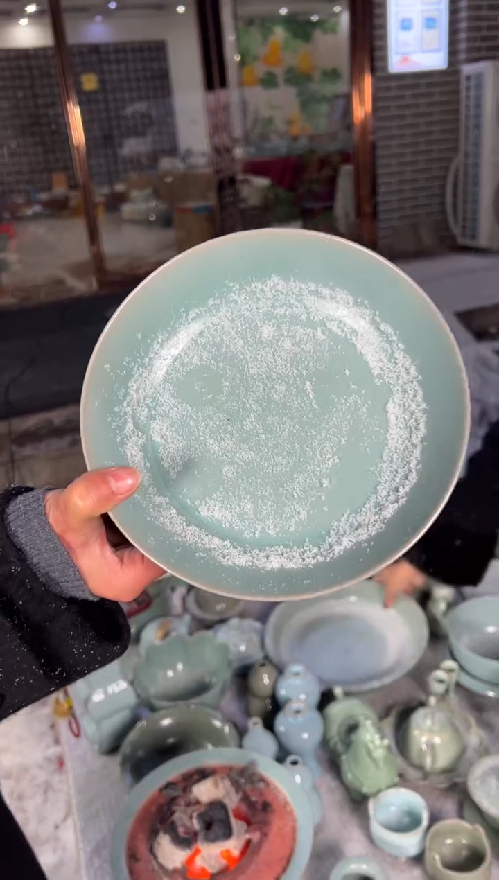 瓷片原产地原矿釉汝瓷19