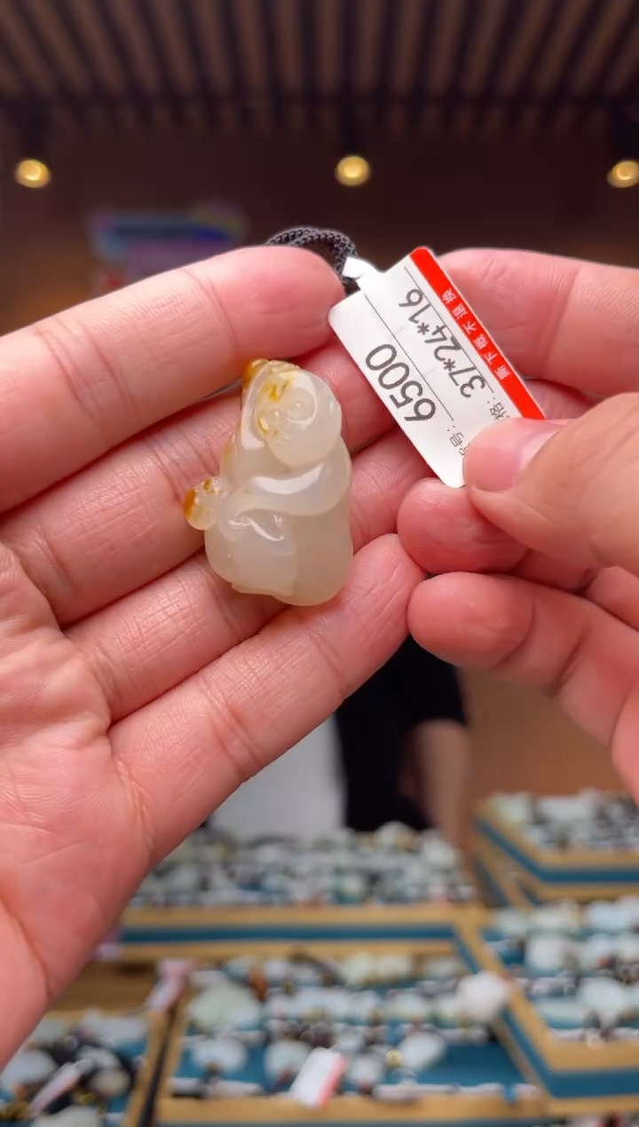 【闪购商品】和田玉吊坠未镶嵌1