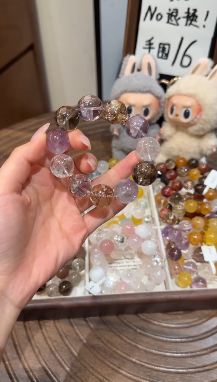 未镶嵌手串水晶） 默认微瑕 多样性发货