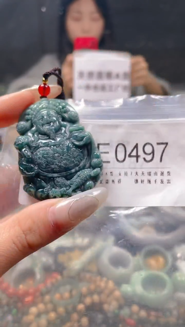 【闪购商品】翡翠颈饰未镶嵌/E/翡翠A货一图一物