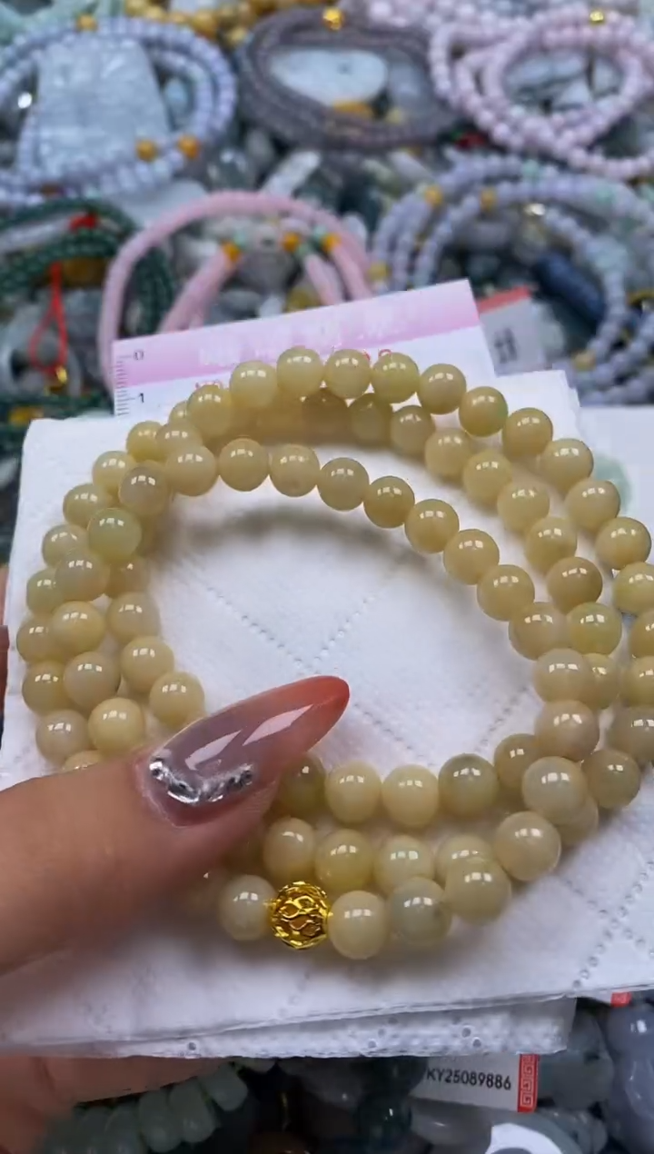翡翠未镶嵌颈饰闪购0025638多样性发其一