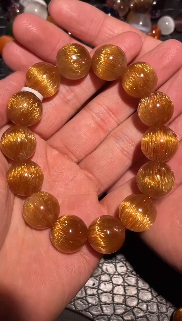 未镶嵌手链水晶发晶手链A16