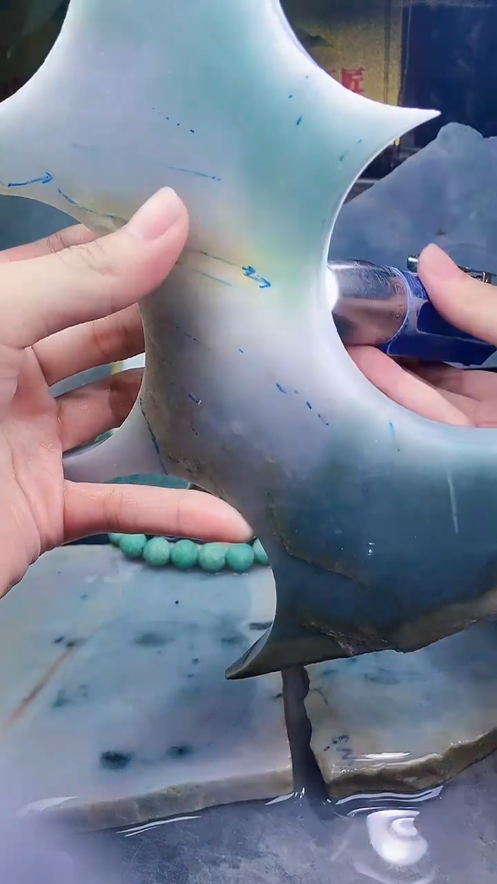 未镶嵌挂件翡翠小雨267