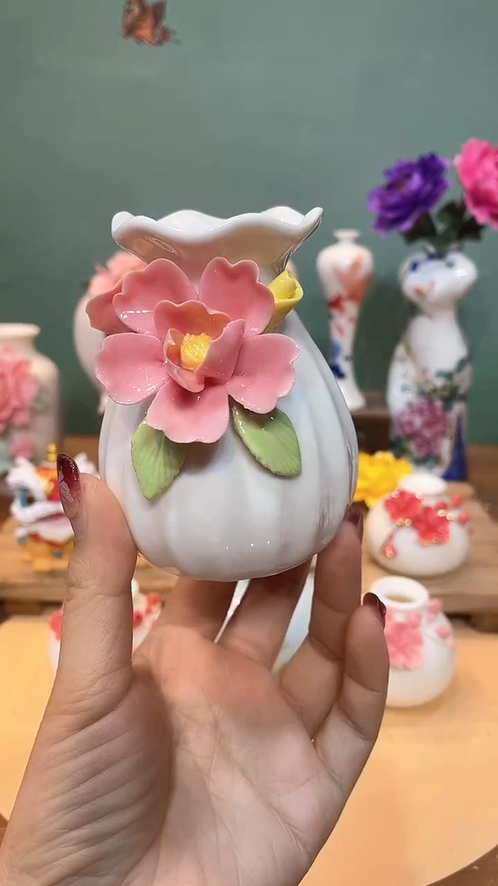 【闪购商品】瓶手工精致陶瓷摆件