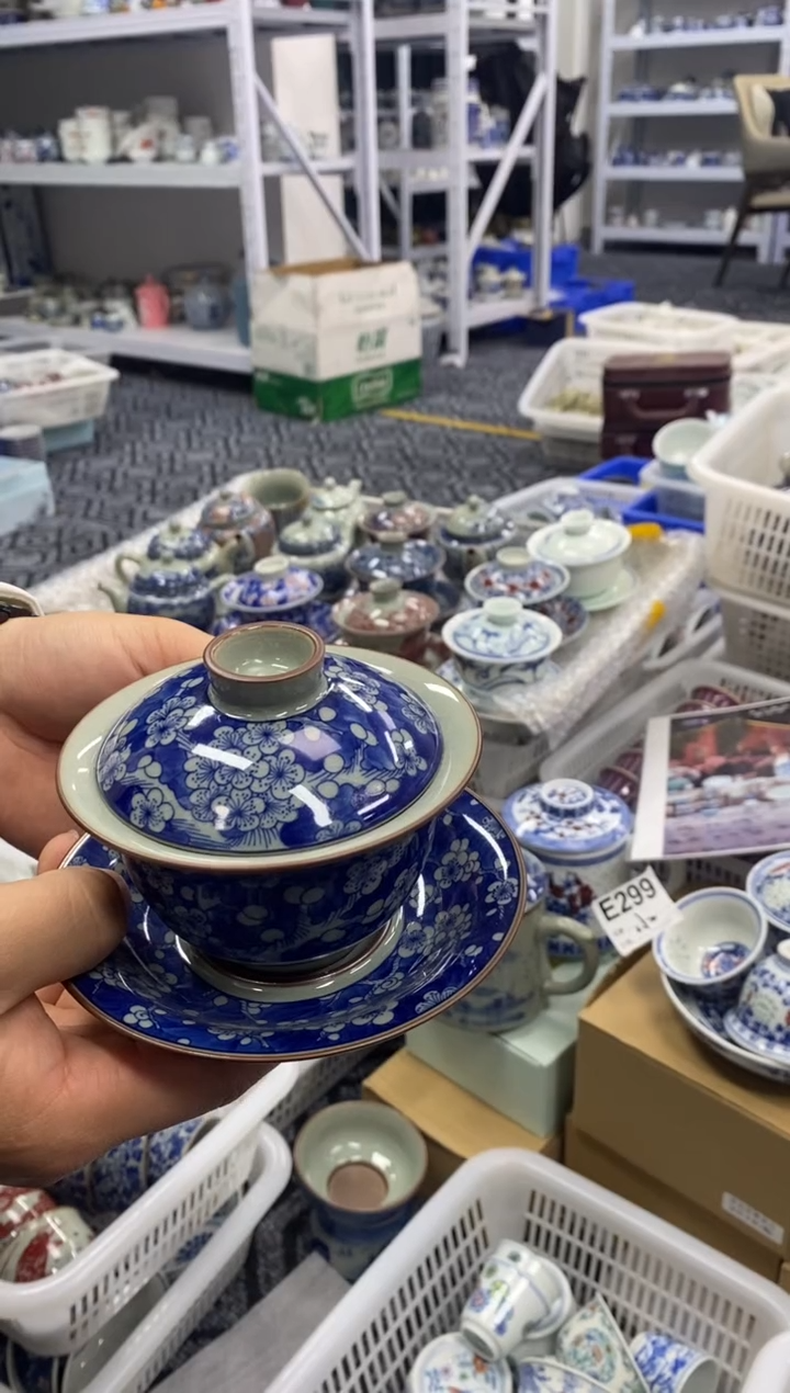 摆件陶景德陶瓷茶具容量约150