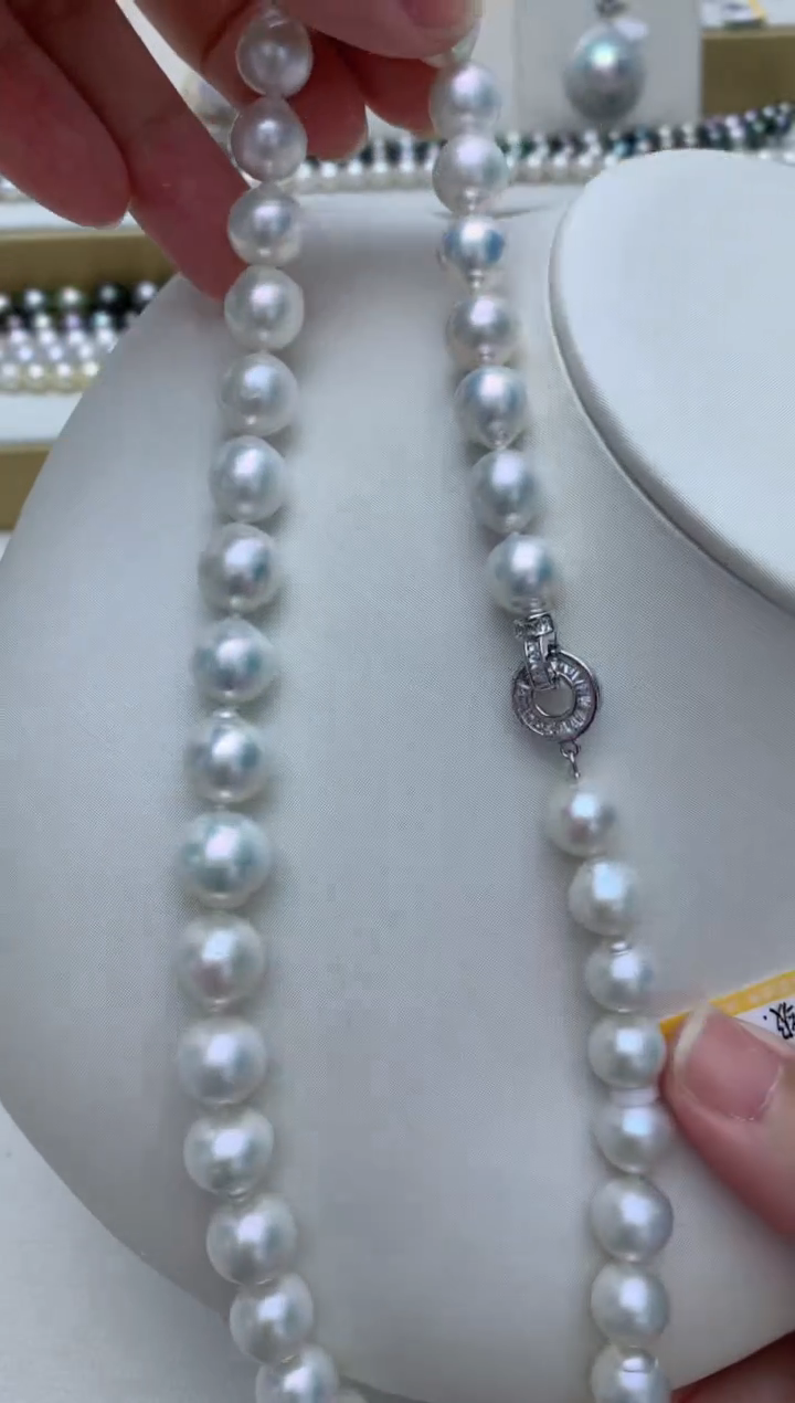 淡水珍珠未镶嵌项链e8 