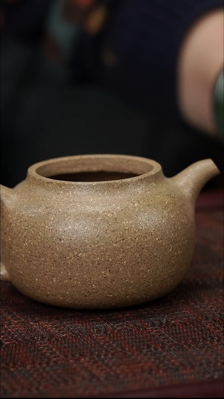 茶壶紫砂xj松华青段 茄瓜