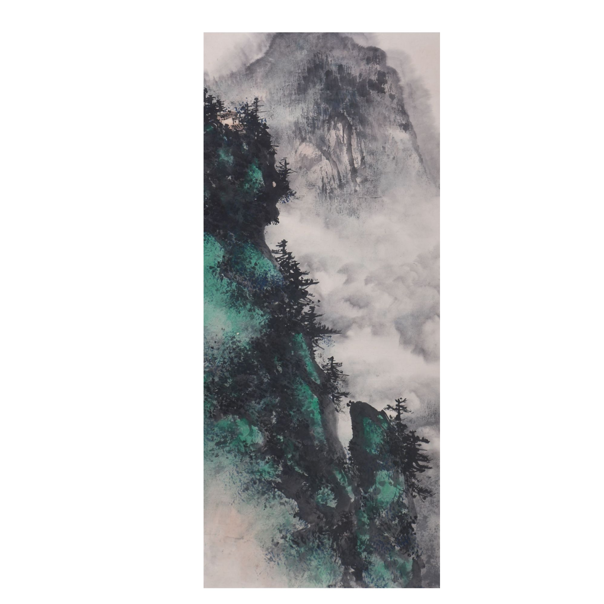 LOT.017 佚名 山水 纸本立轴 137*68cm 1569