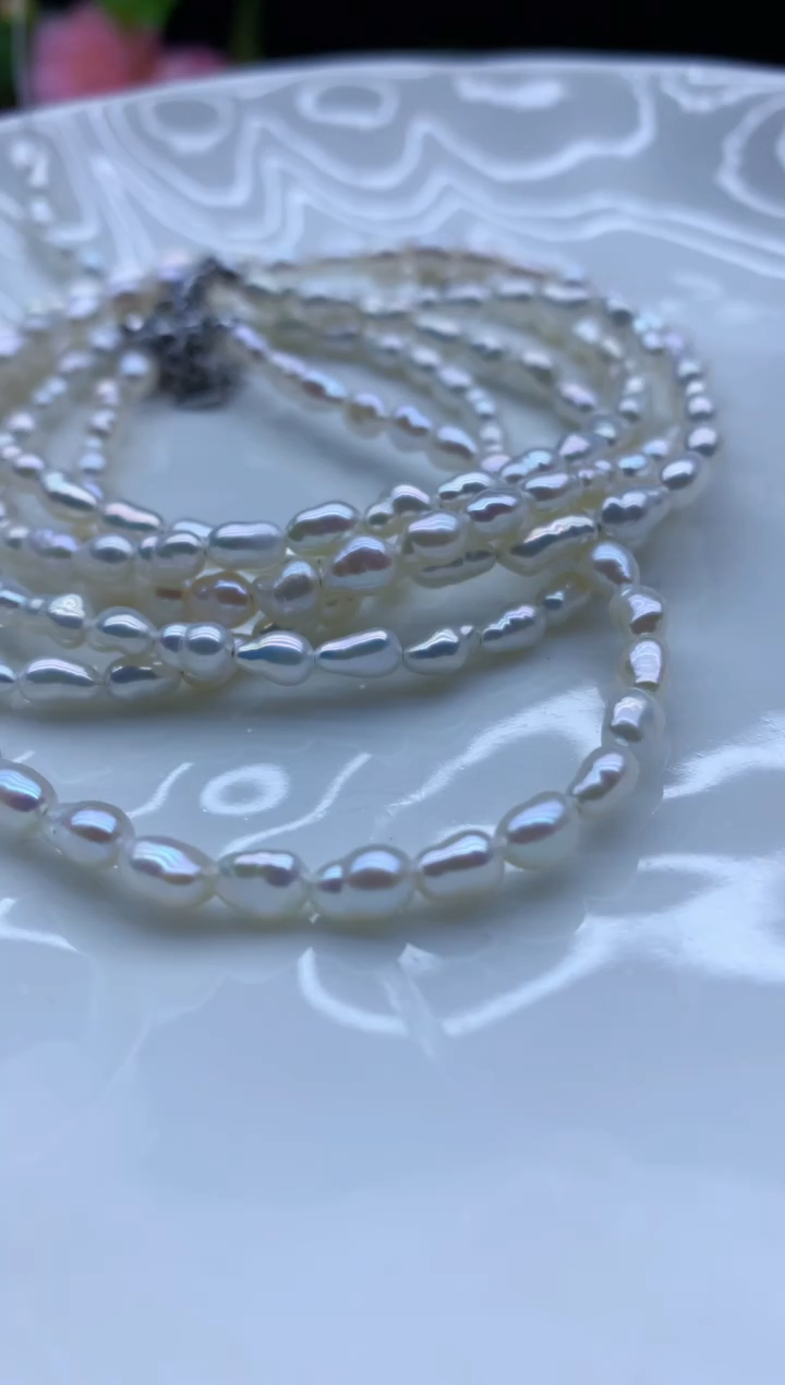 【闪购商品】淡水珍珠颈饰未镶嵌淡水珍珠项链多样性发其一