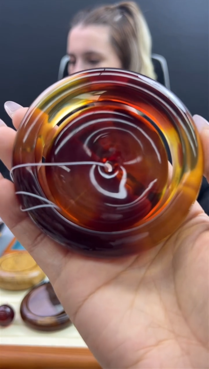 【闪购商品】琥珀手镯未镶嵌1秒拍号61mm