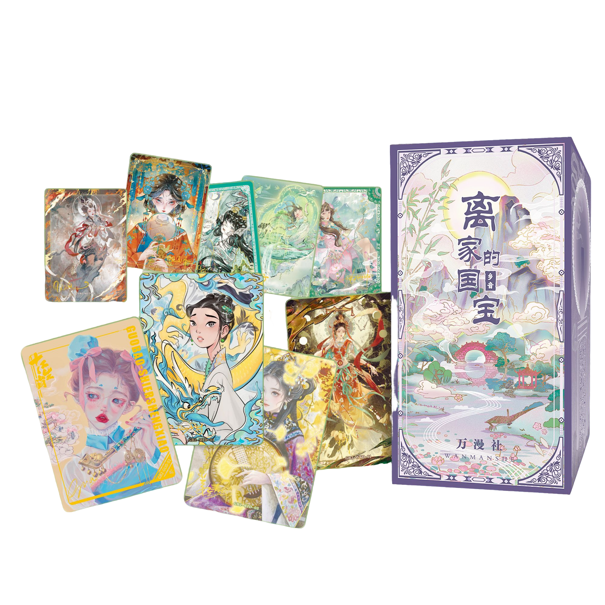 【PK盒】尼尼 万漫社《离家的国宝2：乡音》系列典藏收藏卡牌（代拆）