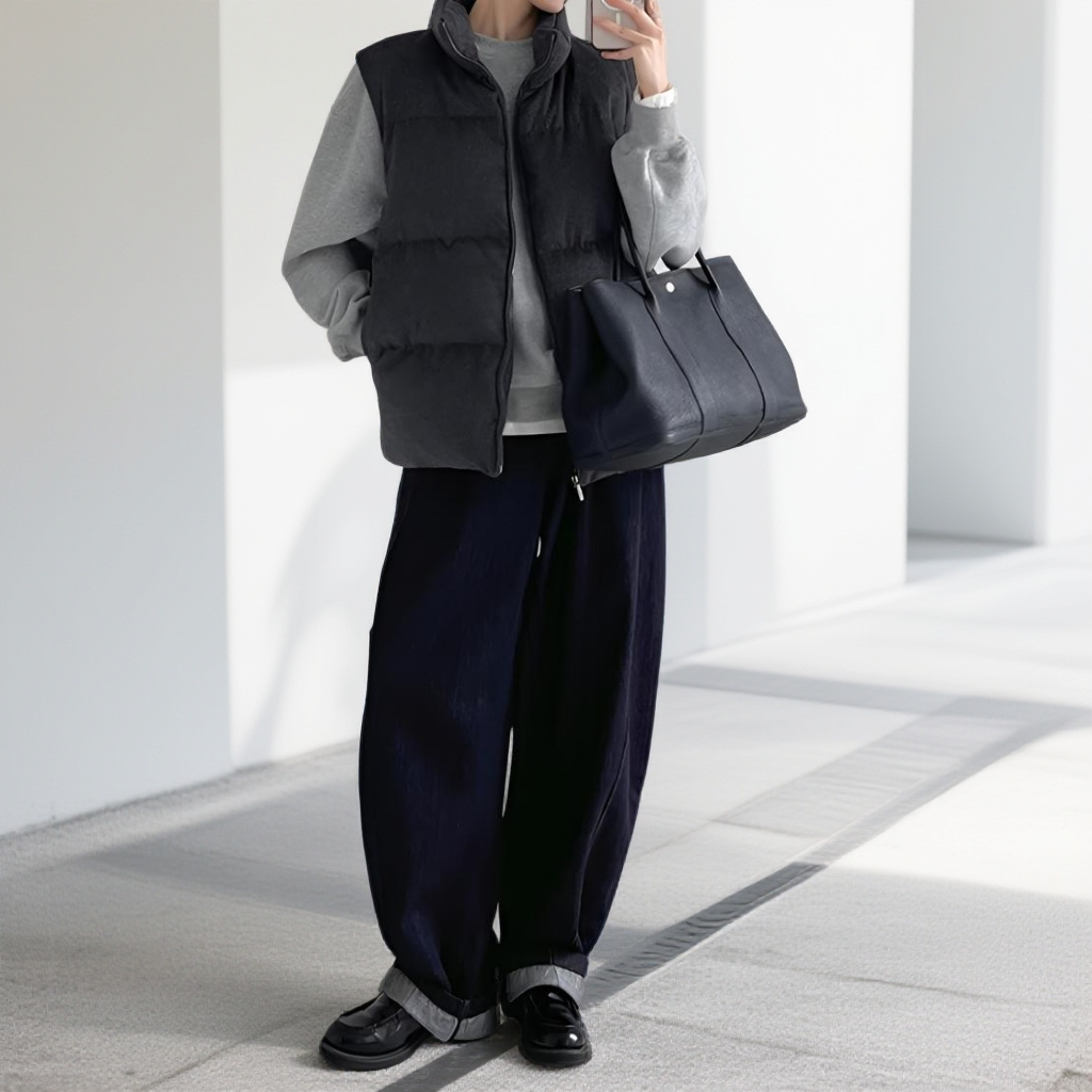 孤品B类小众买手设计师百搭女装休闲宽松