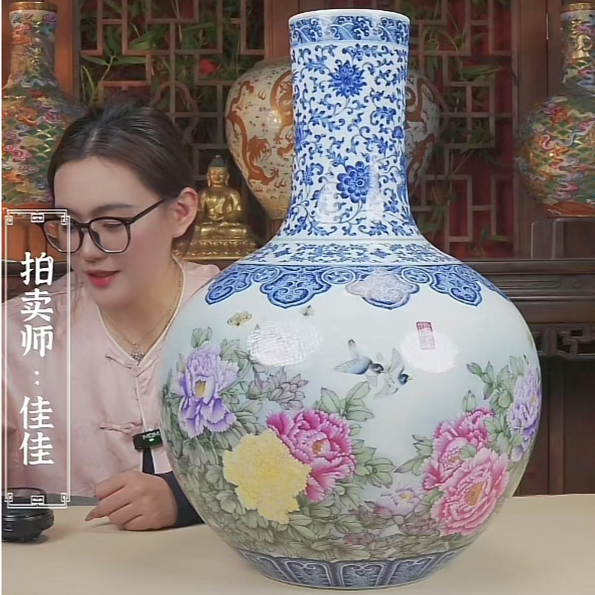 国呈拍卖古董瓷器