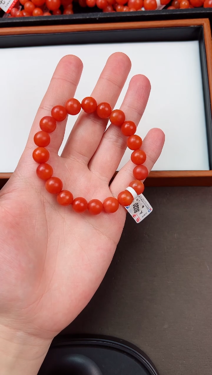 【闪购商品】南红玛瑙哑光手串卡10+未镶嵌保山杨柳滴水洞