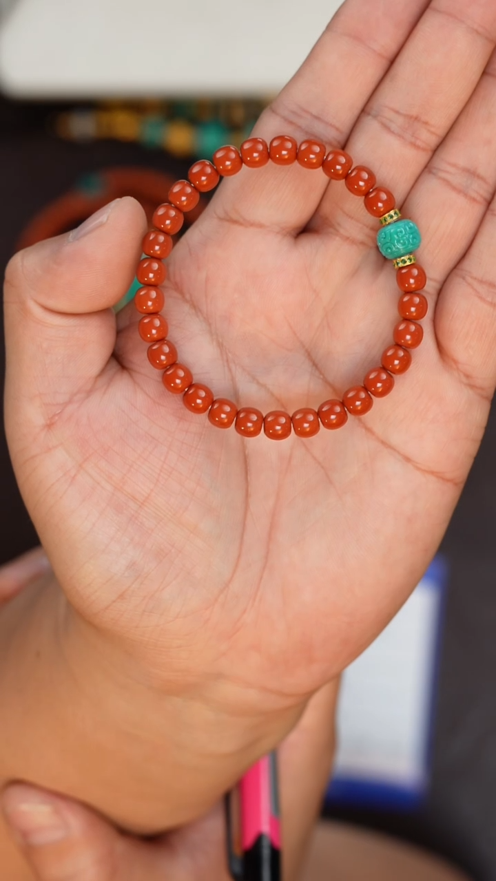 【闪购商品】南红玛瑙手串未镶嵌南红手串