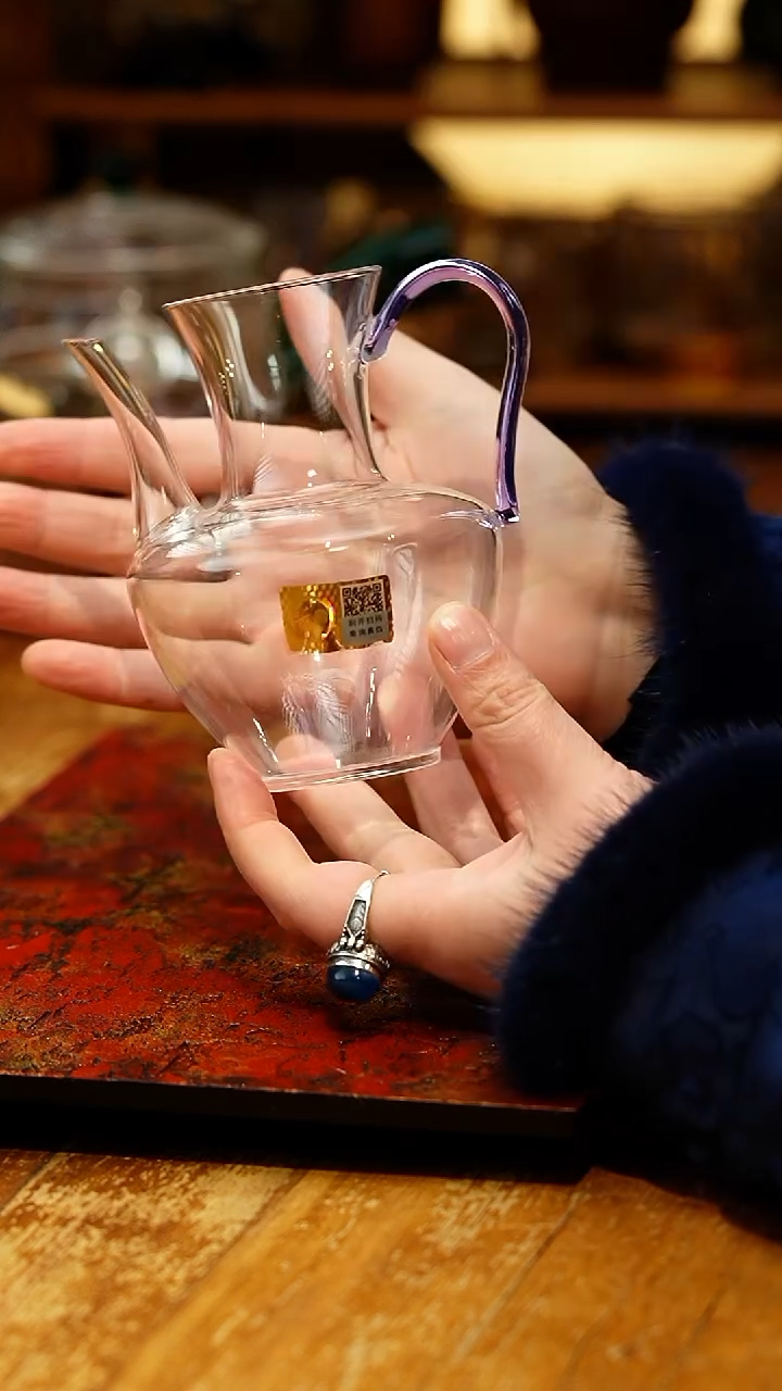 【闪购商品】禾器/晶彩俏然茶海/浅紫/定制版