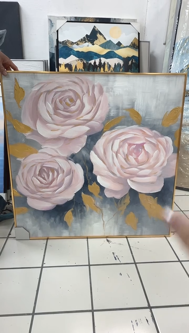 横款168美术馆 装饰画80*80