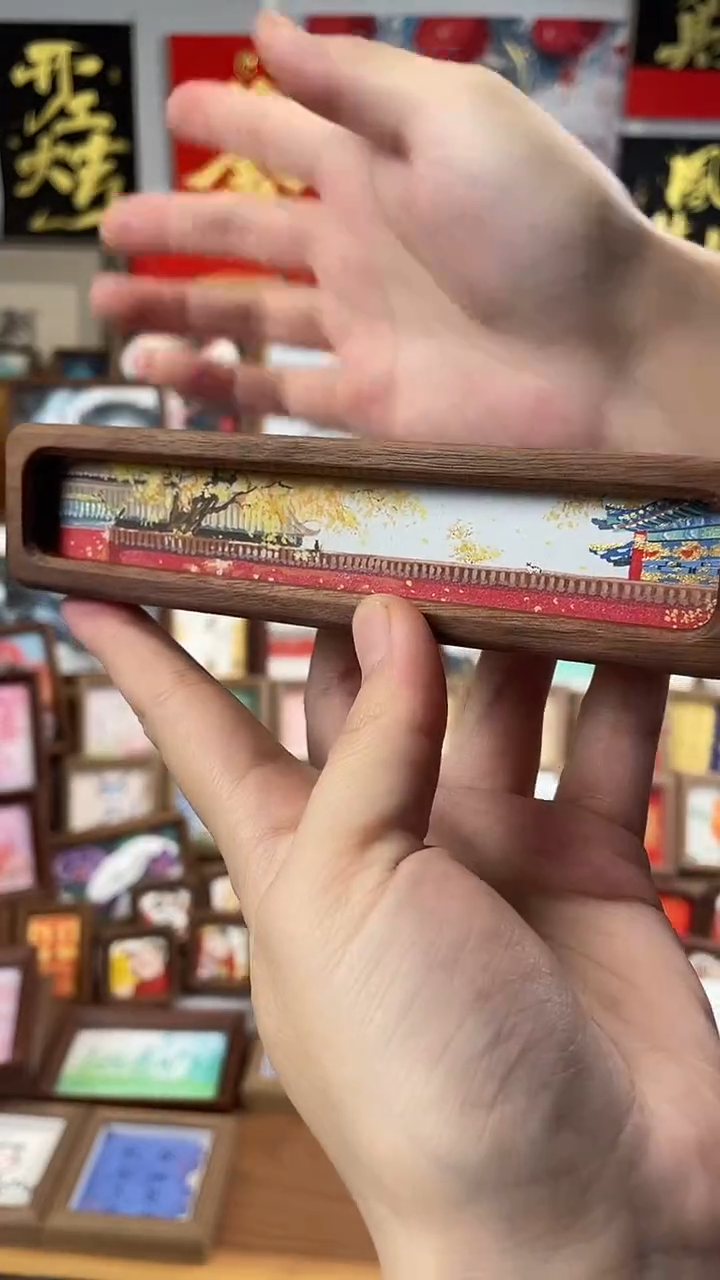 国画纯手绘书法绘画作品