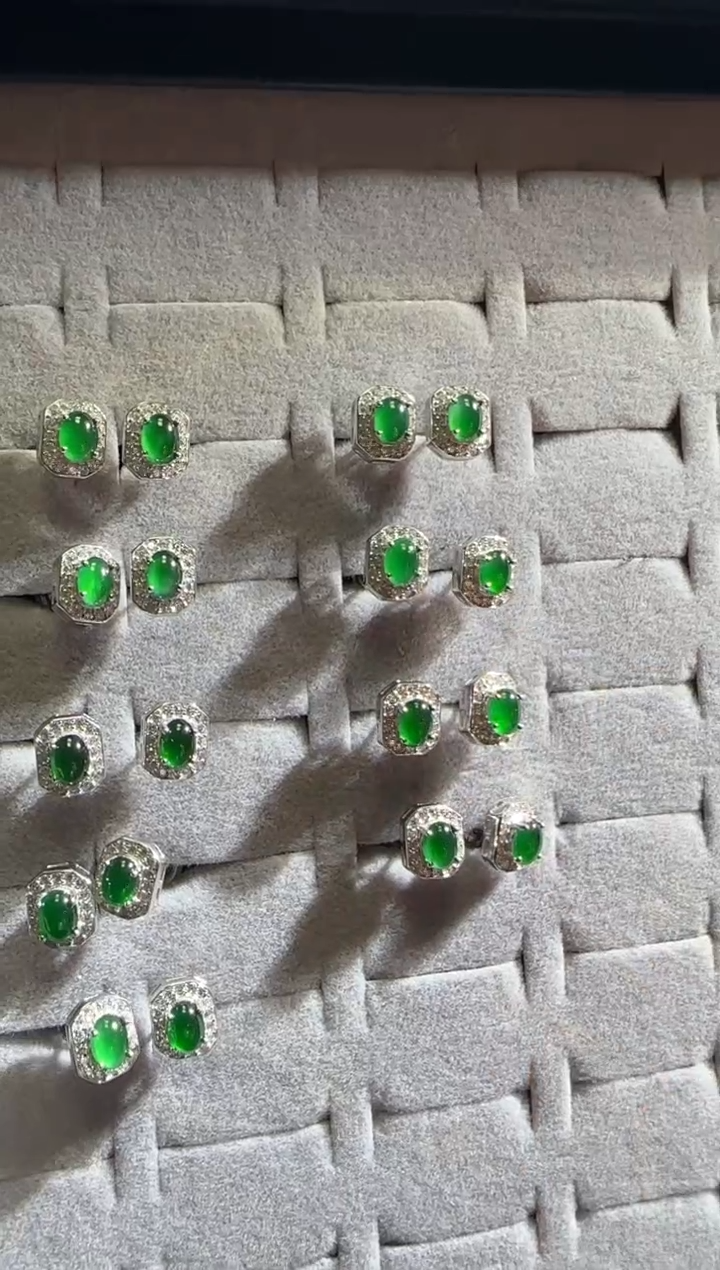 颈饰银S925镶嵌翡翠【多样性发其一】00008333