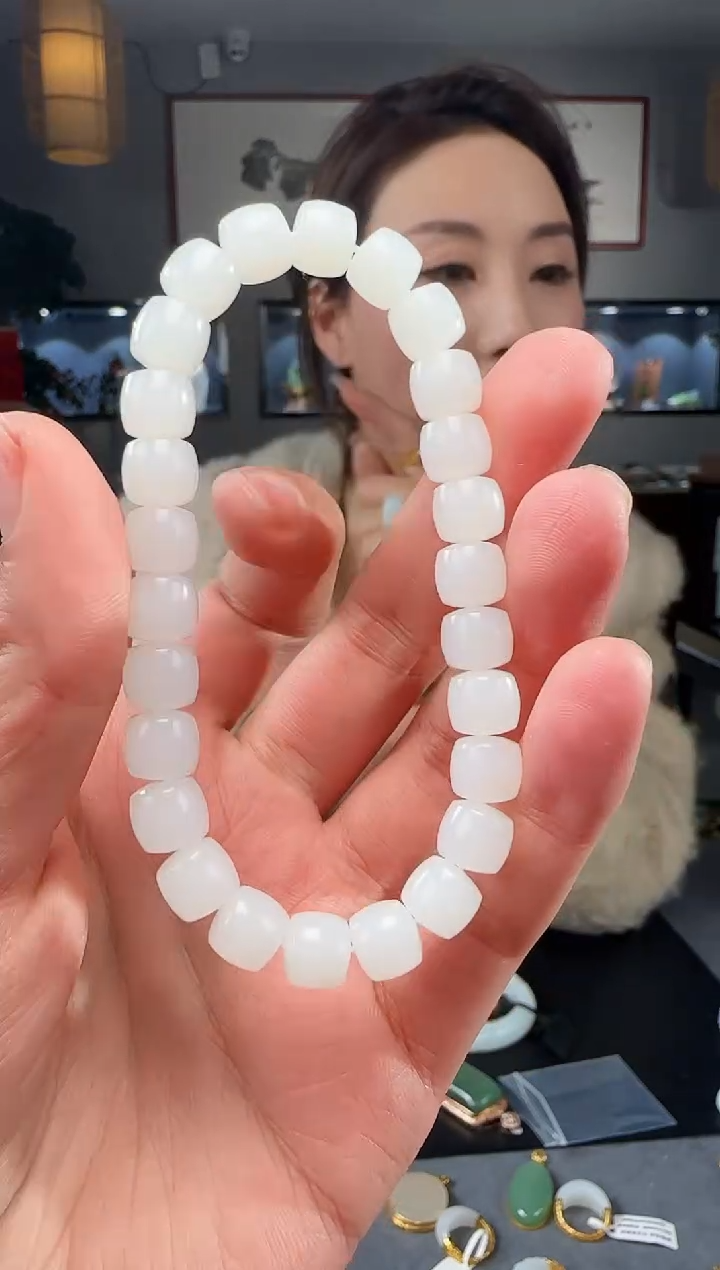 【闪购商品】和田玉手链未镶嵌1