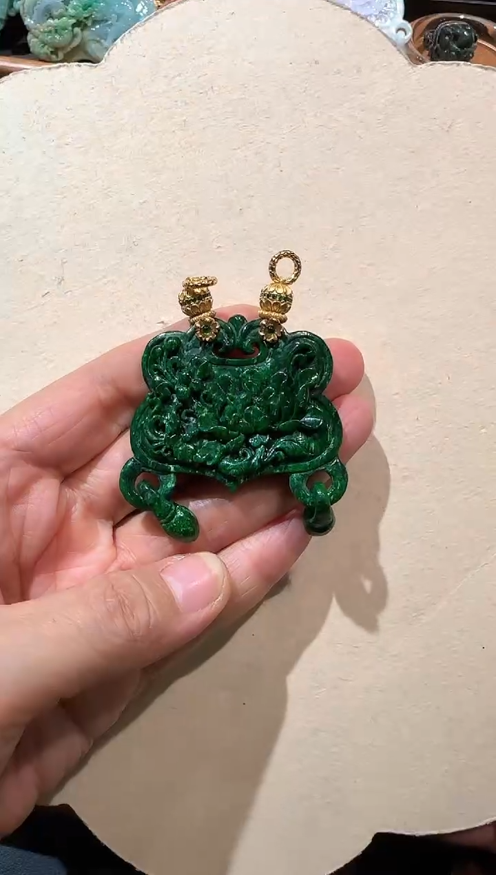 【闪购商品】翡翠颈饰未镶嵌国风