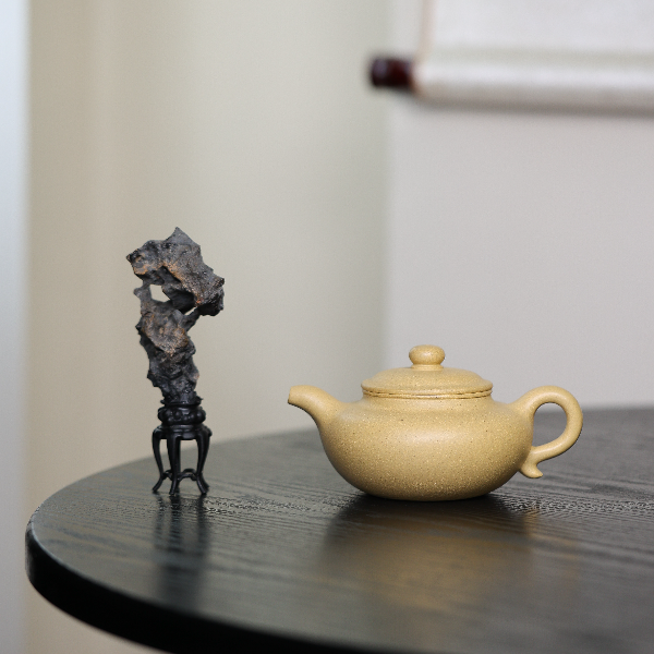 XJ本绿[大仿古300CC]原矿手工紫砂壶