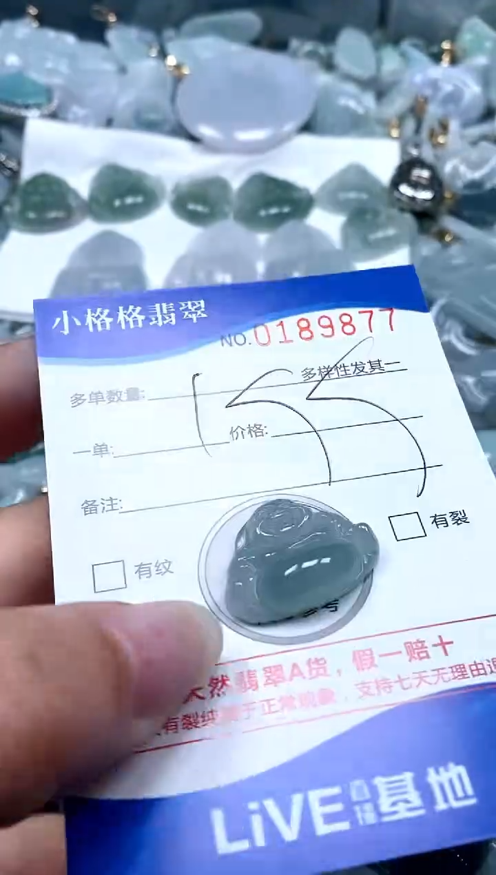 【闪购商品】翡翠颈饰未镶嵌闪购商品0189877