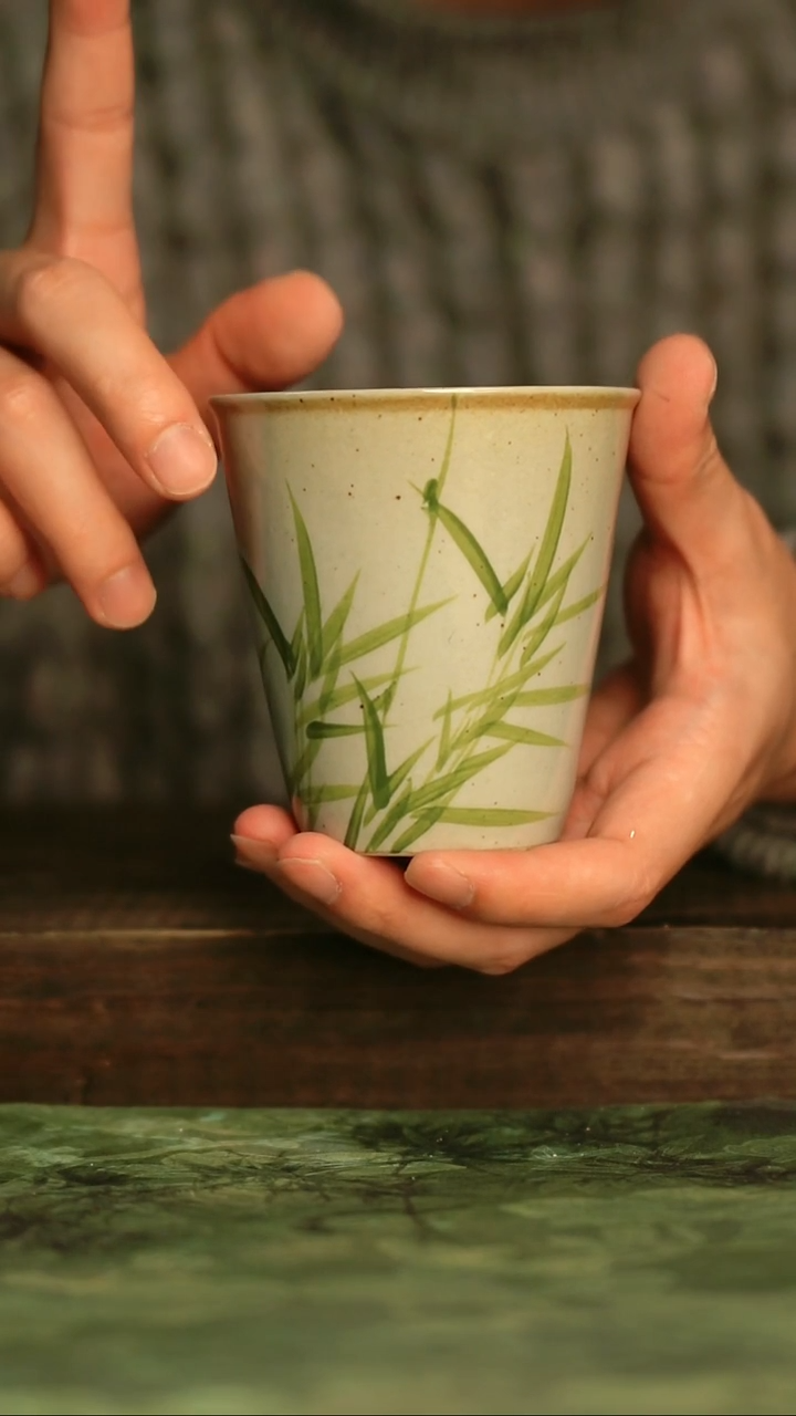 手工手绘瓷器青诗集手工手绘瓷器