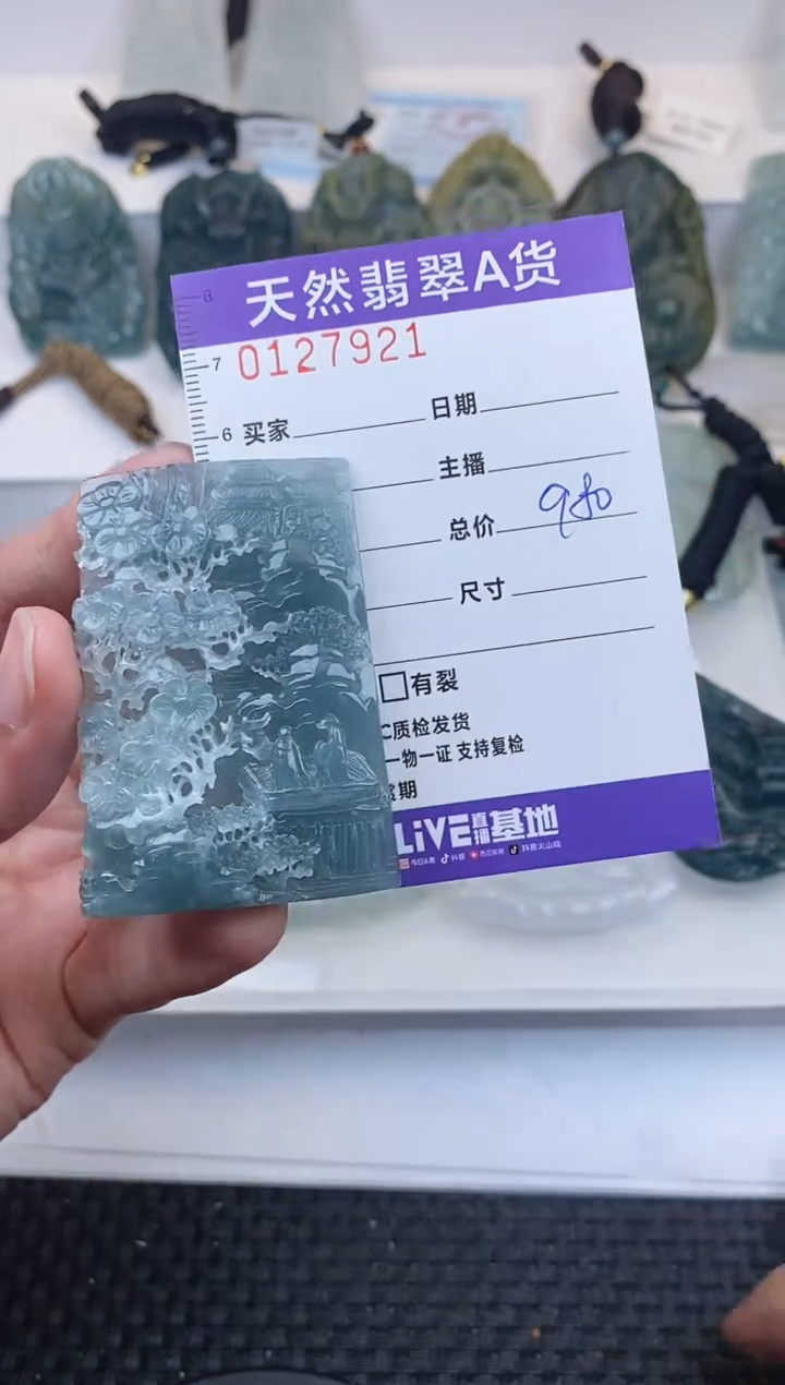 【闪购商品】翡翠颈饰未镶嵌       921