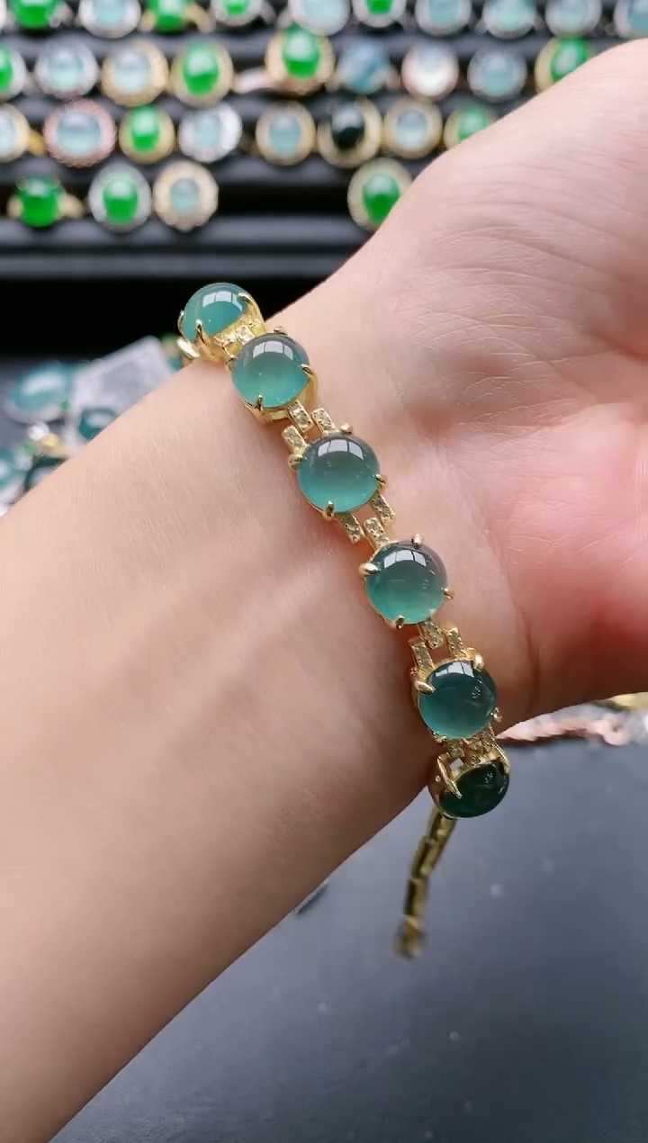 【闪购商品】翡翠戒指银S925镶嵌1111