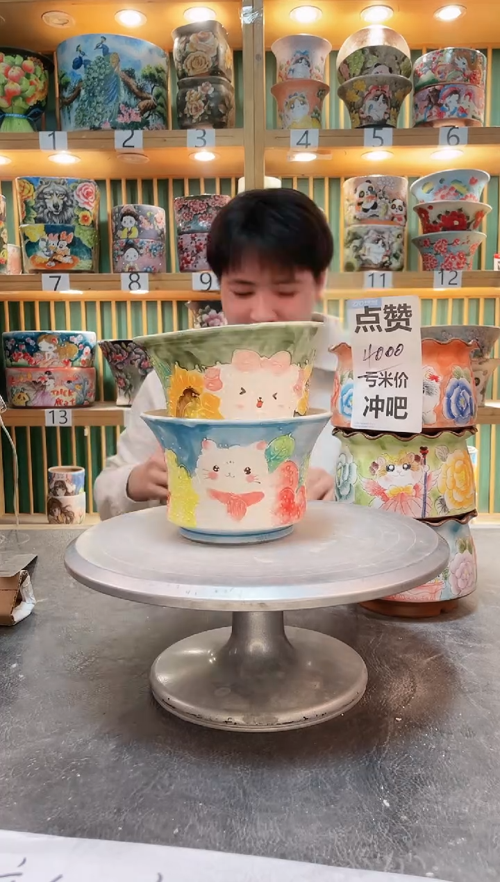 【闪购商品】瓷片默认微瑕一物一拍0216-091-2个