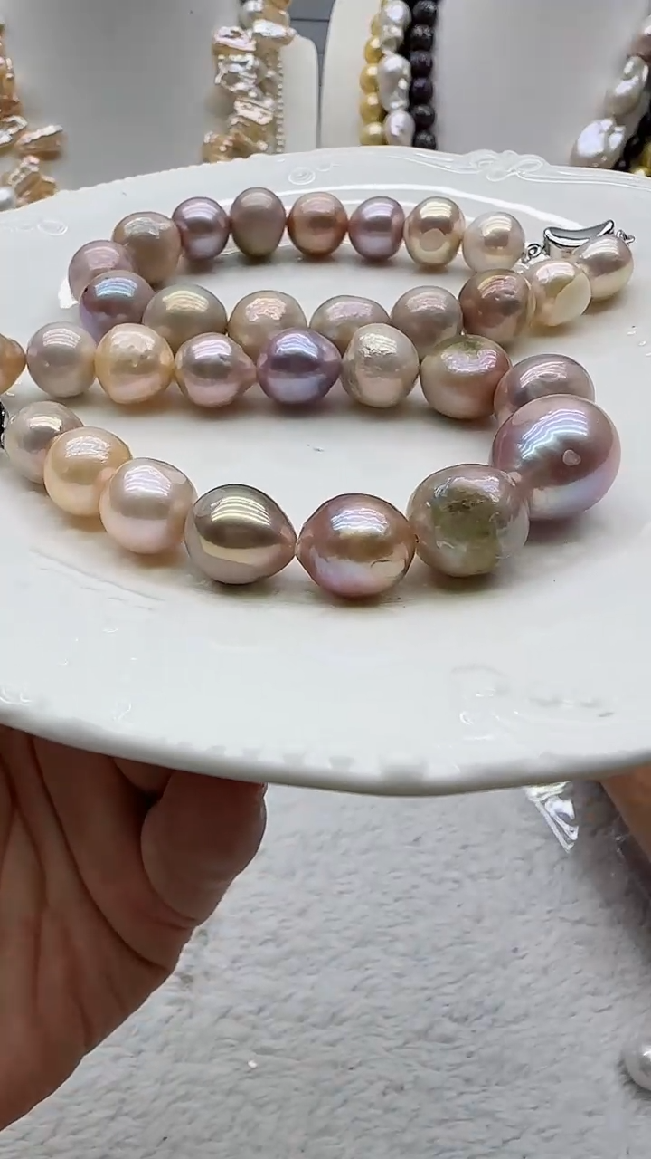 淡水珍珠未镶嵌套链17